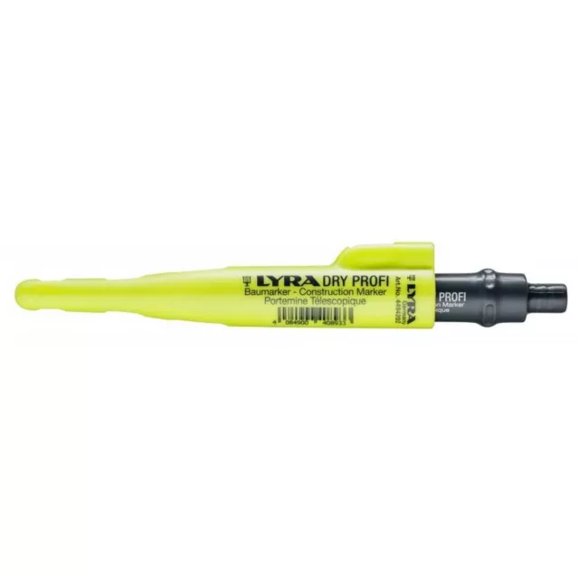 Porte Mine Telescopique Lyra Dry Profi Avec Taille Crayon Integre