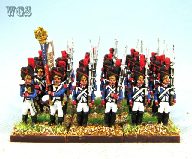 15mm Napoleonic WGS Painted French Grenadier Btln NFA1