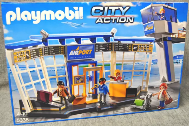 Playmobil 5338 City-Flughafen mit Tower - Airport - City Action - Neu