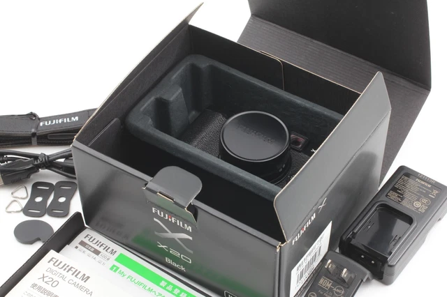 [NEAR MINT in Box] Fuji Fujifilm X20 X Series 12.0MP Black Digital Camera JAPAN
