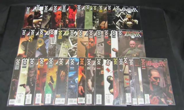 Punisher 20–60 (2005-2008) Marvel Comics (Lot of 41) VF/NM-NM+ Range MC012
