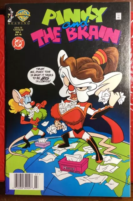 DC PINKY AND THE BRAIN (1996) #1 KEY 1ST ISSUE very good