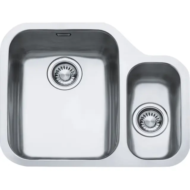 NEW Franke Ariane ARX 160 1.5 Bowl Undermount Kitchen Sink, R/H Small Bowl