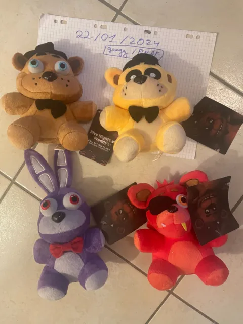 Peluche Toys-freddy's Five Nights Personnages en peluche Freddy Bear,  Bonnie, Chica, Little Fox, Peluche Doll, Brown Bear