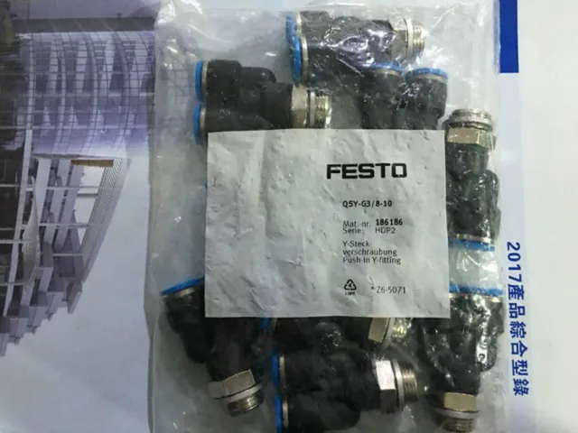 1 PCS NEW gas fitting QSY-G3/8-10 186186 #E2