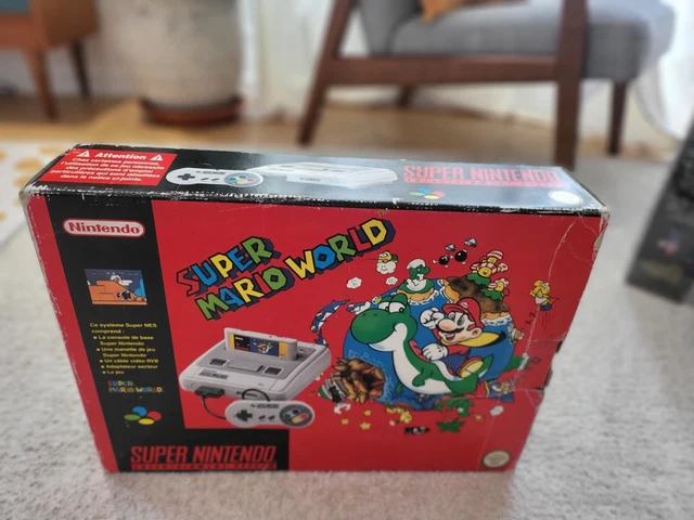 Pack snes mario world super nintendo protection crystal 7