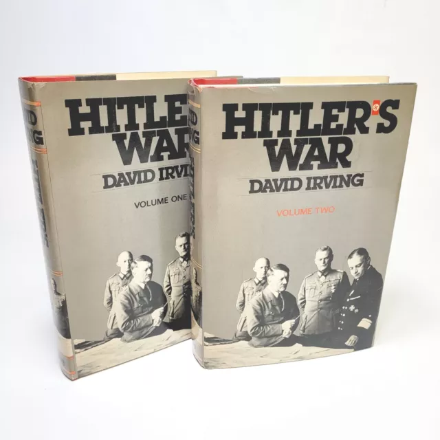 Hitler's Volume One & Two by David Irving Hardcover 1977 Viking Press BCE WWII