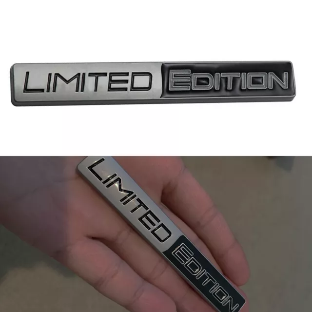 1x Black 3D Limited Edition Logo Emblem Badge Car Sticker Decal Trim Accessories