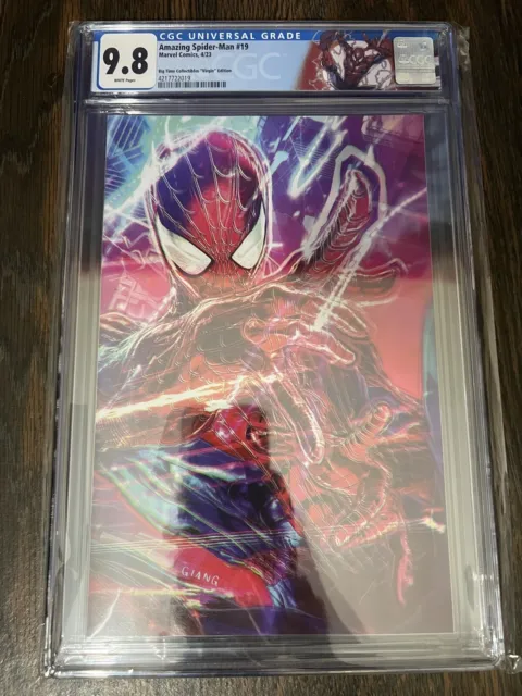 The Amazing Spider-Man #19 John Giang Variant virgin cover Marvel Comics CGC 9.8