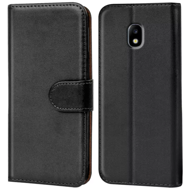 Schutz Hülle Für Samsung Galaxy J7 2017 Handy Klapp Schutz Tasche Flip Case