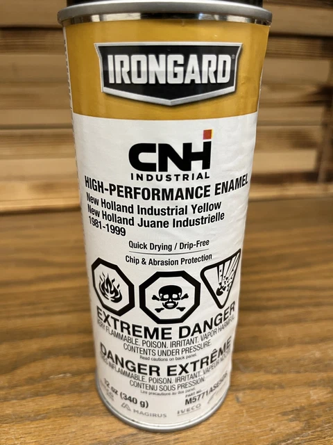 Ford New Holland CE Yellow Industrial (1981-1999) Spray Paint Part # M5771ASE5DS