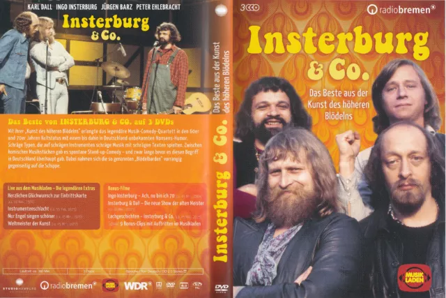 Insterburg + Co. / Live im Musikladen / 3erDVD von 2018 / NEU + OVP !