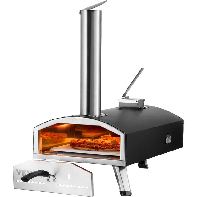 12& OUTDOOR PIZZA Oven Portable Wood Pellet Pizza Oven Iron Spray