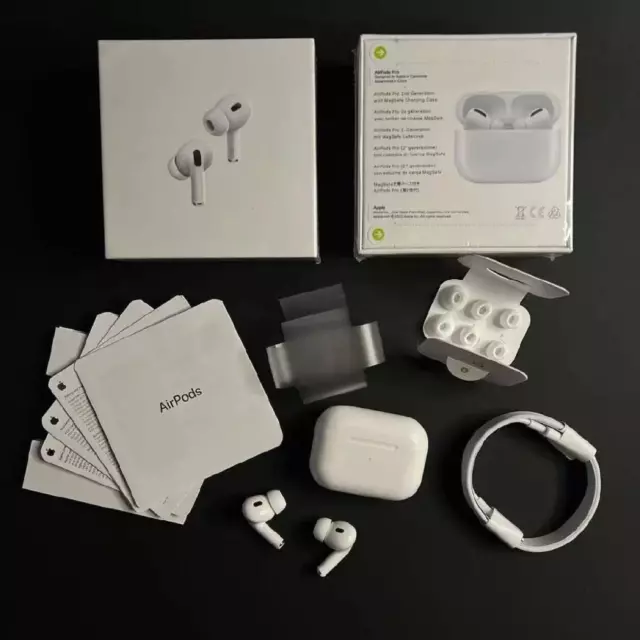 Apple AirPods Pro 2nd Generation Wireless Earbuds with MagSafe Charging Case