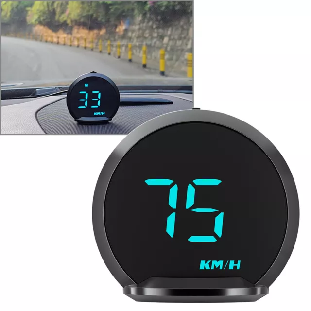 G13 GPS HUD Speedometer Head Up Display Smart Digital Alarm Reminder Universal