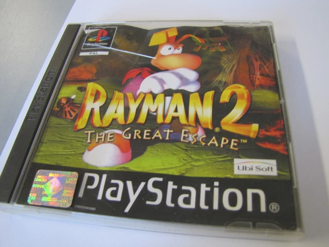 Jeu Rayman PlayStation 1 - Version PAL Complète (CIB) - Occasion Bon état