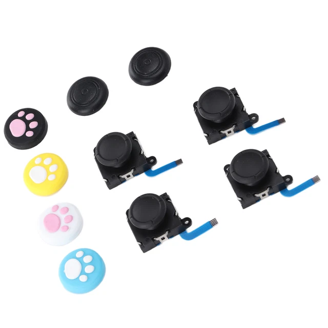 6 Pezzi Di Ricambio Per Joystick PS5 – 3 Altezze Diverse, ABS Resistente, Per Controller Gaming