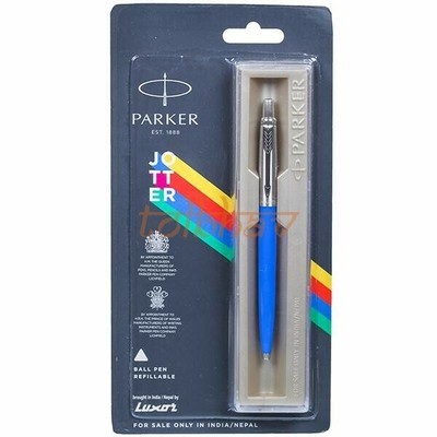 JOTT Parker Jotter Standard Chrome Garniture stylo à bille corps orange encre... 
