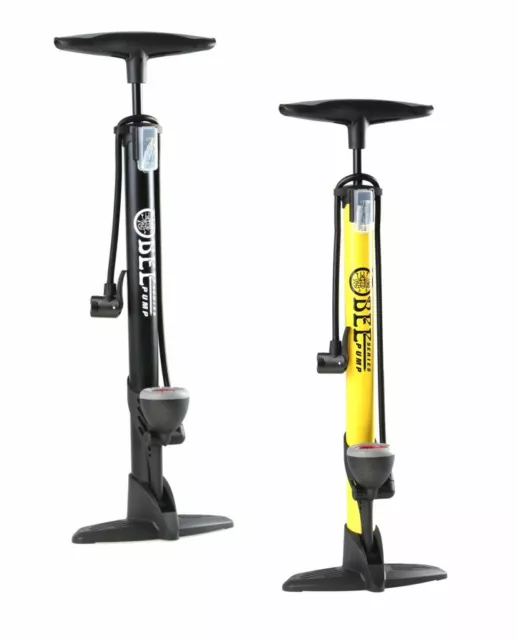 Luftpumpe Fahrradpumpe Standpumpe Fahrradfußpumpe 8 bar  Fußpumpe mit Manomet