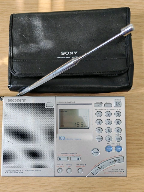 Radio Sony ICF-M750L PLL Synthesized - FM/AM/PO - 3 Bandes - Occasion