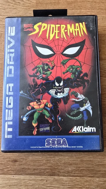Jeu MEGADRIVE - Spider-Man The Animated Series (occasion, Testé)