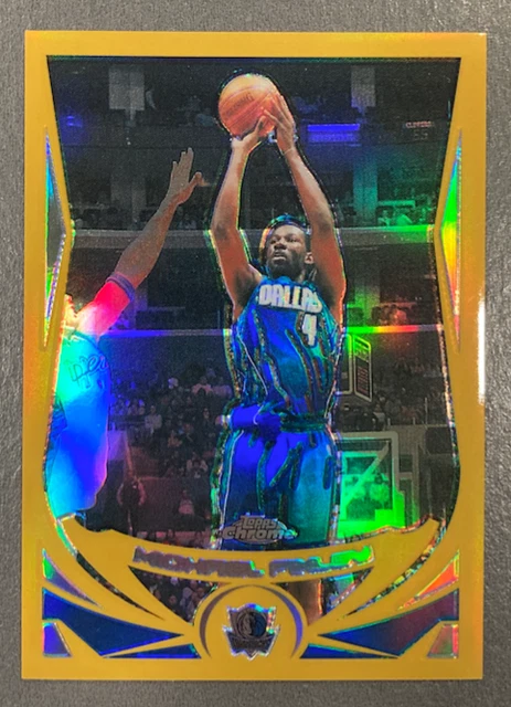 Michael Finley  2004-05 Topps Chrome Gold Refractor 59/99