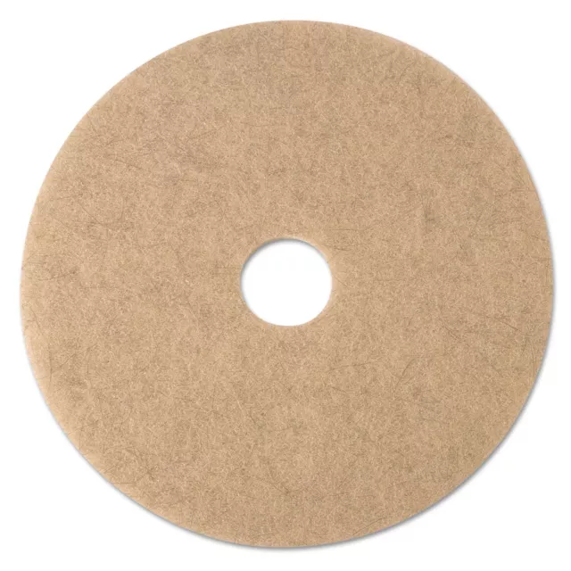 Ultra High-Speed Natural Blend Floor Burnishing Pads 3500, 21in, Tan, 5/ct