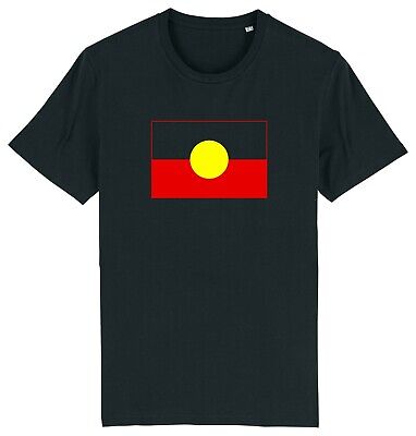 ABORIGENO AUSTRALIANO AUSTRALIA FLAG T-shirt