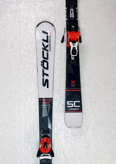 Stöckli Worldcup Laser SC Slalom Ski 156cm + Salomon MC 12  Mo. 2020/21 (TB#25)