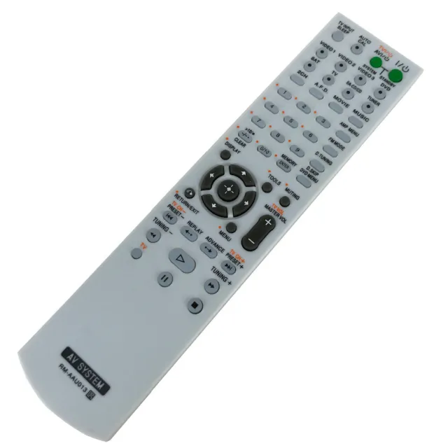 Remote Control For SONY RM-AAP013 STR-DH100 STR-DH500 STR-DG500 AV A/V Receiver 2