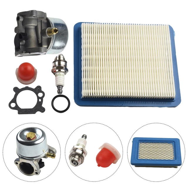 NIMTEK Carburateur 699831 avec kit de filtre à air pour B&S 28D702 28D707 28M707 28R707 283702 283707 284702 284707 284777 286702 286707 Moteur pour NIMTEK Carburateur 699831 avec kit de filtre à air pour B&S 28D702 28D707 28M707 28R707 283702 283707 284702 284707 284777 286702 286707 Moteur pour
