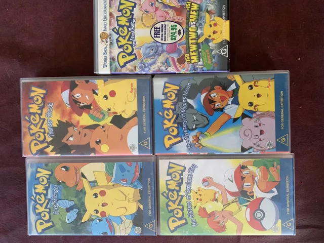 Vhs Pokémon O Filme Mewtwo X Mew, Filme e Série Nintendo Usado 92129564