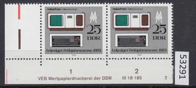 DDR 1983, Mich.-Nr.: 2780  ** DV FNr. 2