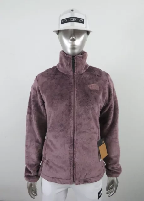 NWT Womens The North Face Osito Full Zip Soft Sweater Fleece Jacket - Fawn Grey