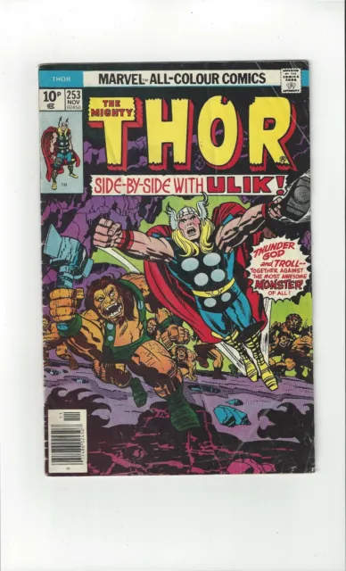 Marvel Comics The Mighty Thor Vol. 1 No. 253 November 1976