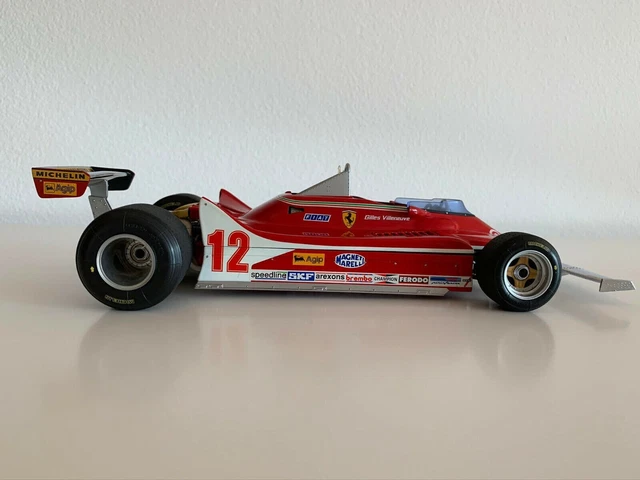 Exoto Ferrari 312 T4 1/18 - Gilles Villeneuve - Vainqueur GP De France 1978