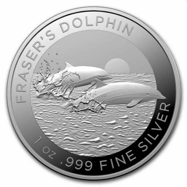 AUSTRALIE 1 Dollar Argent 1 Once Dauphin de Fraser 2021