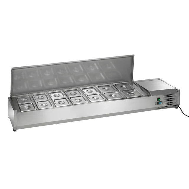 Arctic Air ACP63 63" Refrigerated Counter-Top Pan Rail Arctic Air ACP63 63" Refrigerated Counter-Top Pan Rail