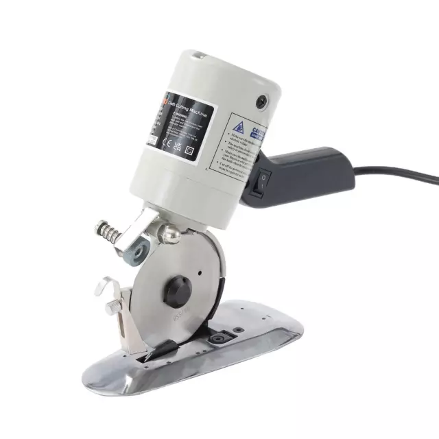 103915 220V 90mm Blade Electric Cloth Textile Cutter Fabric Cutting Machine Saw