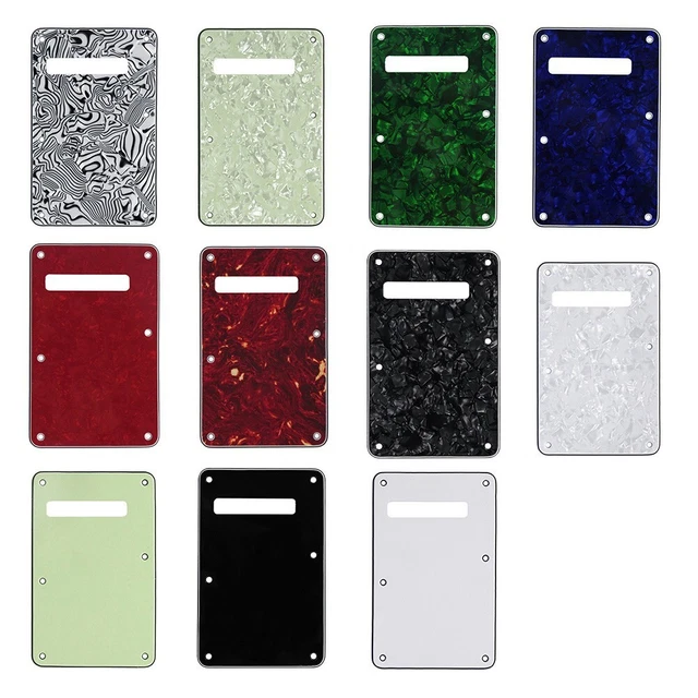 Pvc Celluloid PREMIUM PVC/CELLULOIDE PANNELLO posteriore tremolo copertura cavità per ...