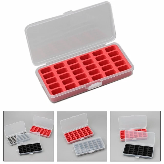 24x Support Bobines En Silicone Rangement Accessoire Pour Machine à