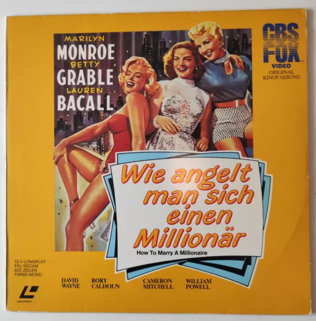 Wie angelt man sich einen Millionär - LASER DISC - deutsch