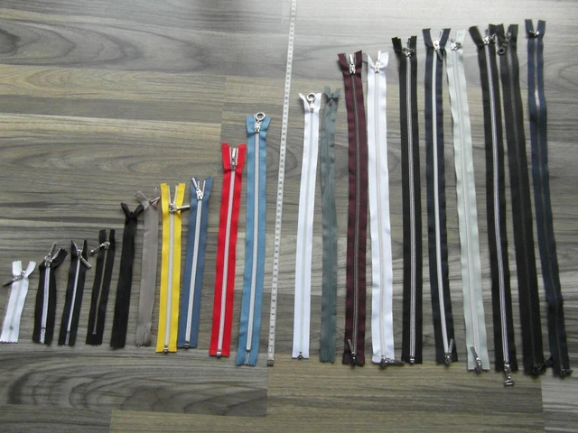 MebuZip Cerniera Impermeabile Divisibile #5, 60 Cm, 2 Pezzi, Nero, TPU, Per Cappotti E Giacche