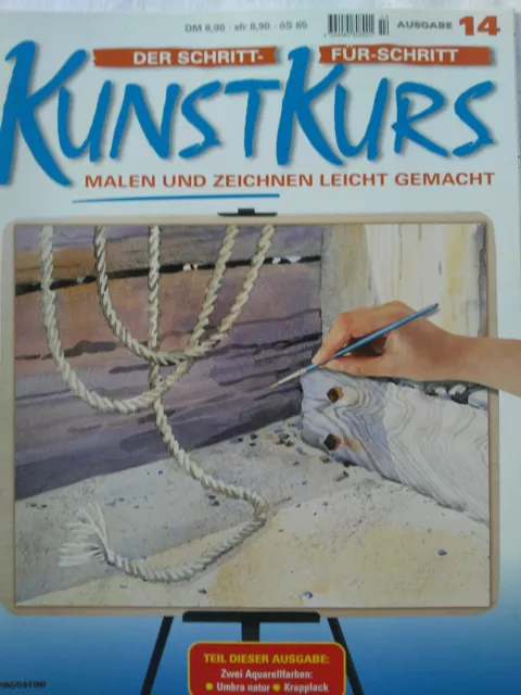 Ausgabe 14, Der Schritt-für-Schritt Kunstkurs, Malen und Zeichnen leicht gemacht 2