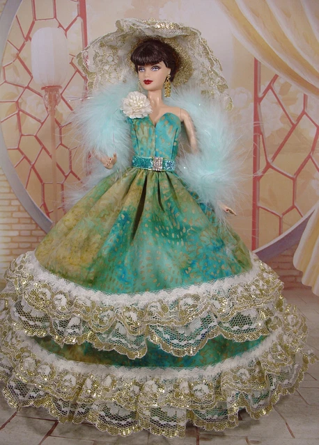 Robe De Soirée Barbie Red Carpet - Fait Main - Modèle #08258