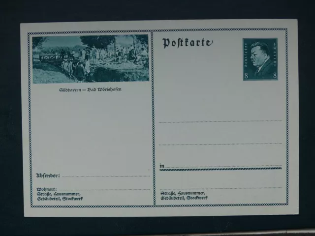 Deutsches Reich Bildpostkarte Ganzsache P 192/35 ungebraucht