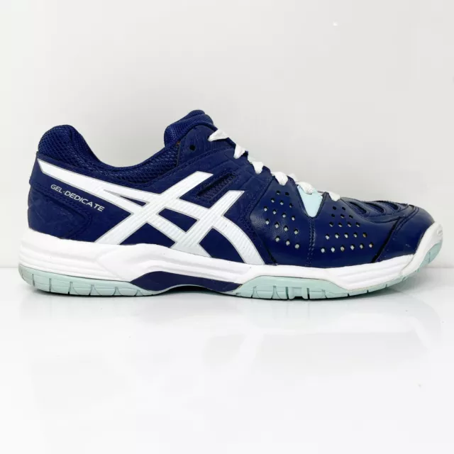 Asics Womens Gel Dedicate 4 E557Y Blue Casual Shoes Sneakers Size 9