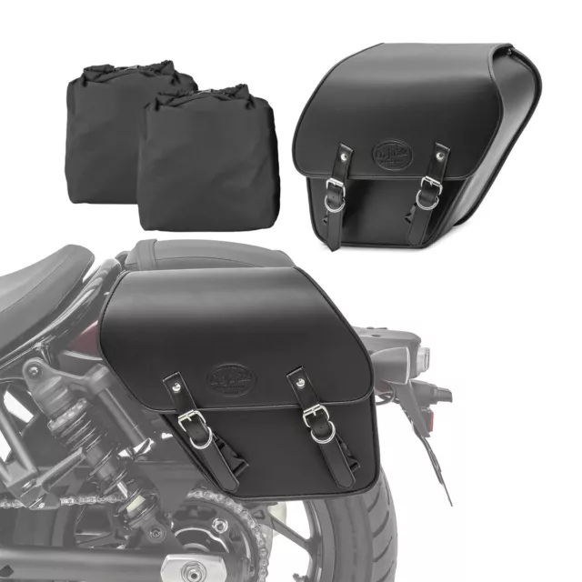 Set Satteltasche Craftride Fargo 2x13L (Paar) für Chopper Cruiser und Custombike