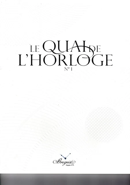Catalogue Montres Breguet - Les Collections | Neuf Sans Emballage