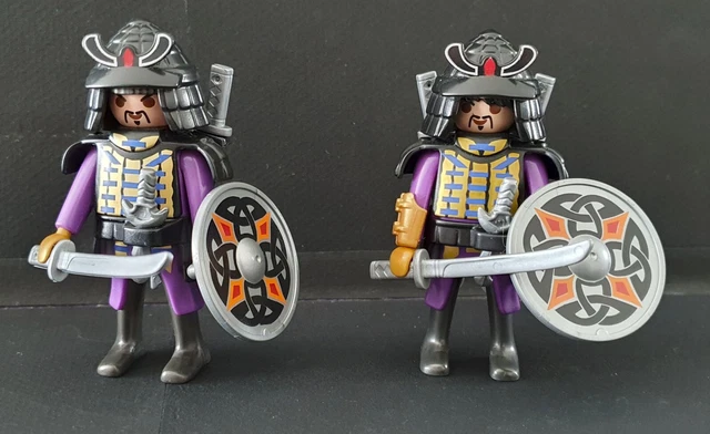 PLAYMOBIL Guerriers Médiévaux – Figs Rares, Neuves Sous Boîte